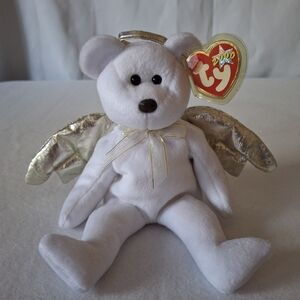 Vintage Halo II the Angel Bear Ty Beanie Baby